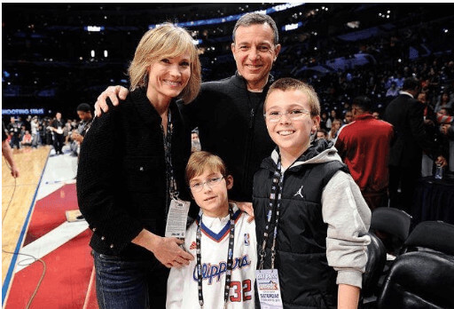 William Iger And His Family